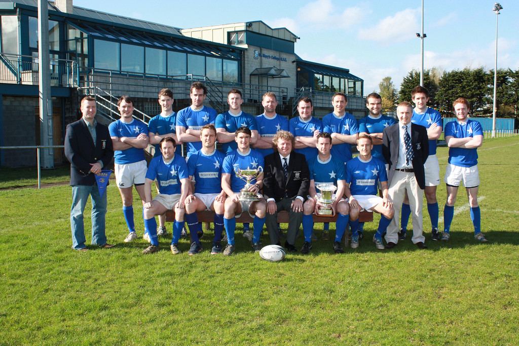 St. Mary's College RFC J2 XV 2012/13, J2 League and Albert O'Connell Cup Double winners
