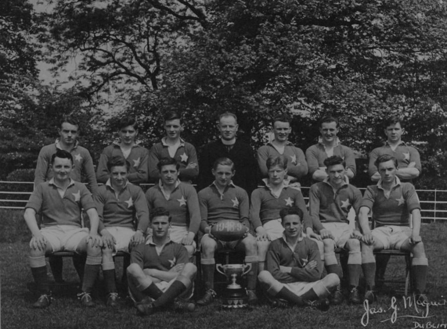 St. Mary's College RFC J3 XV, 1948/49, inaugural Moran Cup winners