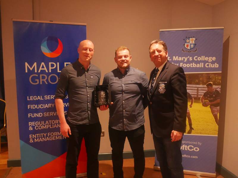 St. Mary's College RFC J3 XV 2021/22: Captain's Dinner and Awards Night 2022