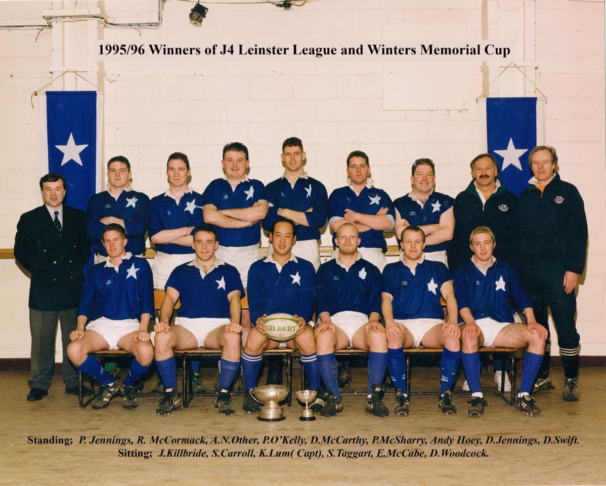 St. Mary's College RFC J4 XV, 1995/96: J4 League and Winters Cup double