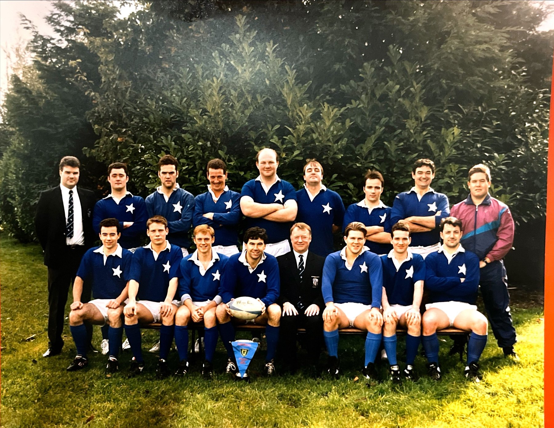 St. Mary's College RFC J5 XV, 1992/93: O'Connor Cup winners