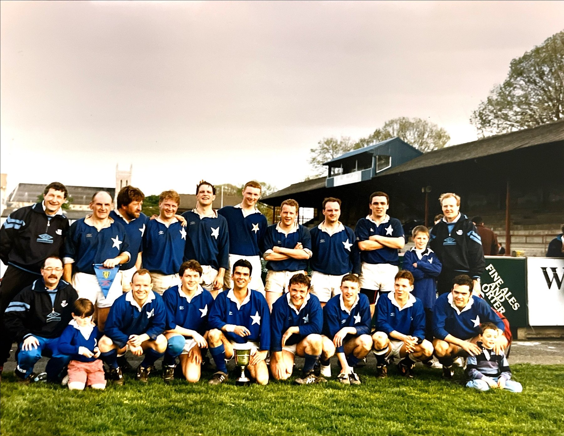 St. Mary's College RFC J5 XV, 1993/94: O'Connor Cup, three in a row