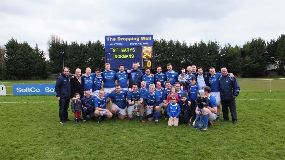 St. Mary's College RFC J5 XV after winning the Metro League Division 11 final, 2018